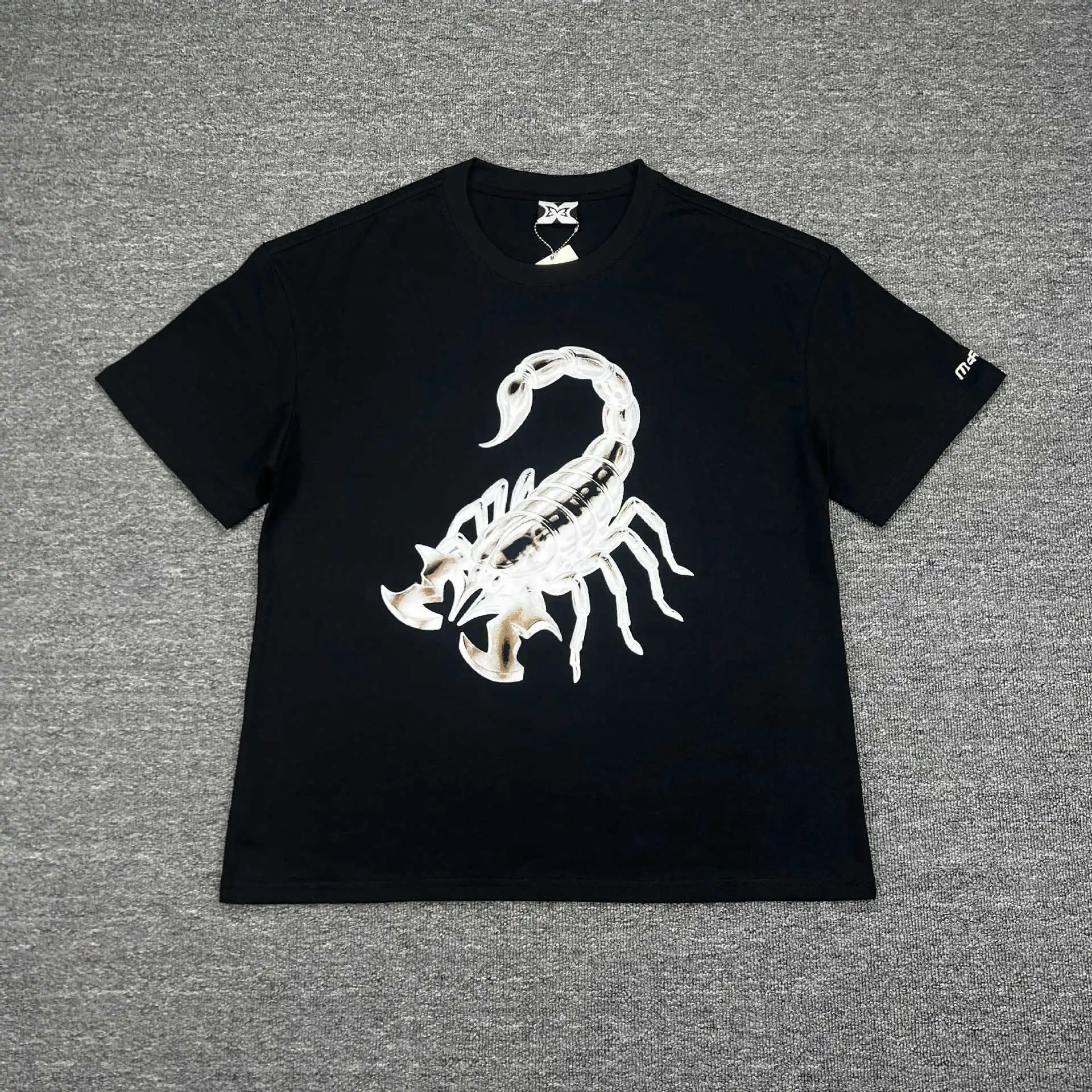 Design Scorpion Graphic Navy T-Shirt - 3
