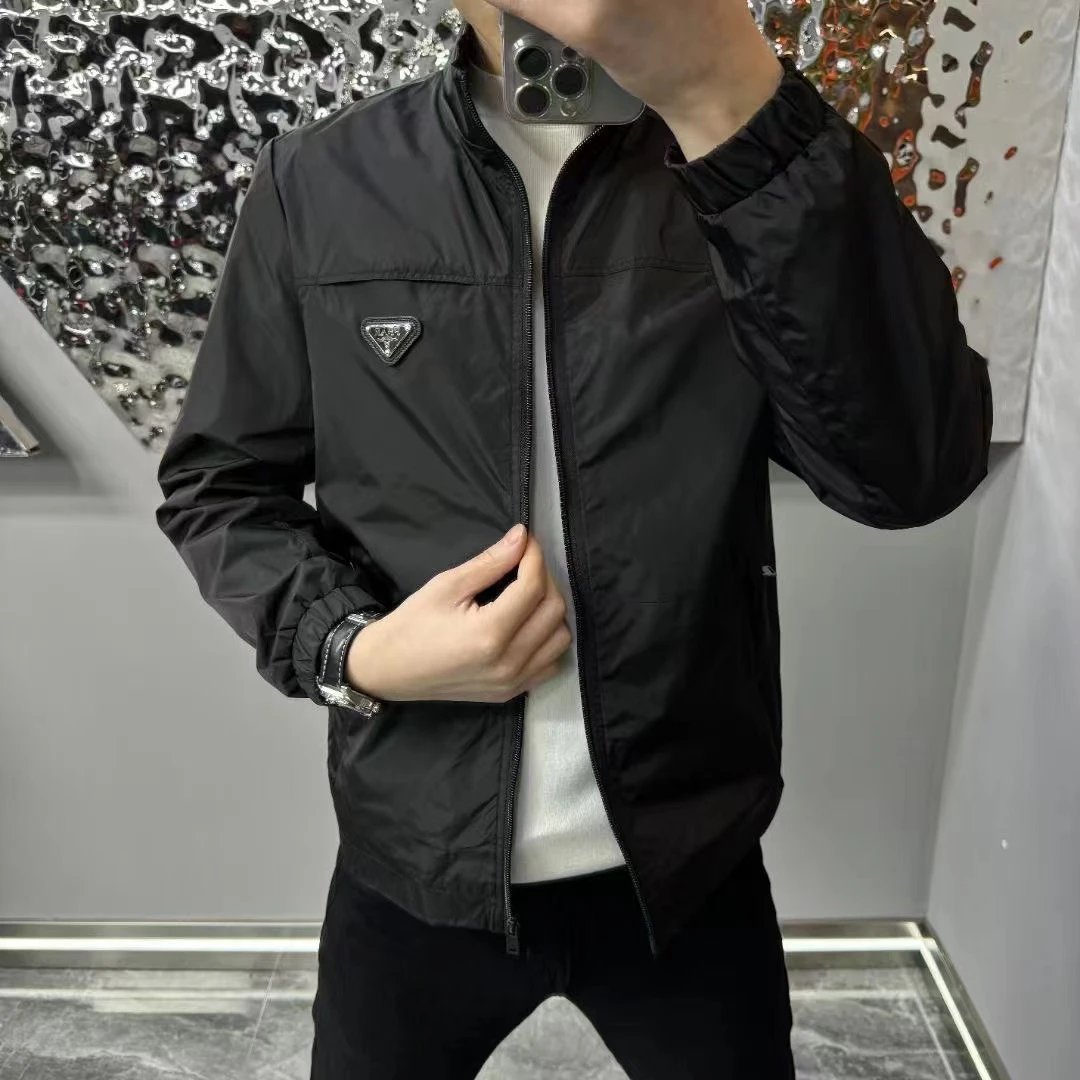 Prada Re-Nylon Jacket Black Outerwear - 2