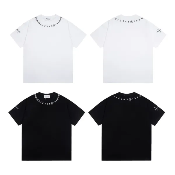 Maison Margiela Handprint Number 6 White T-Shirt - 16