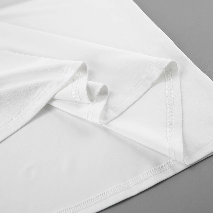 Design Solid White Fabric Swatch Clothing - 23