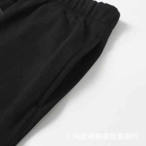 Fear of God Essentials Arch Logo Black T-Shirt and Shorts Set - 22