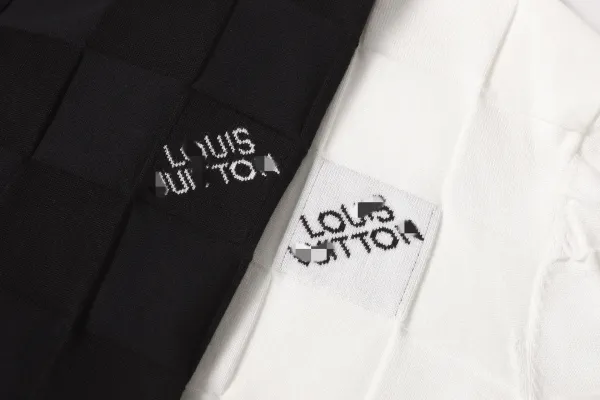 Louis Vuitton Checkerboard Knit T-Shirt White - 19