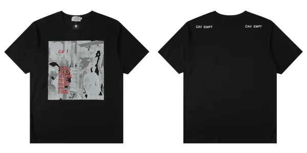 Design CAV EMPT Graphic Print Black T-Shirt T-Shirts - 1