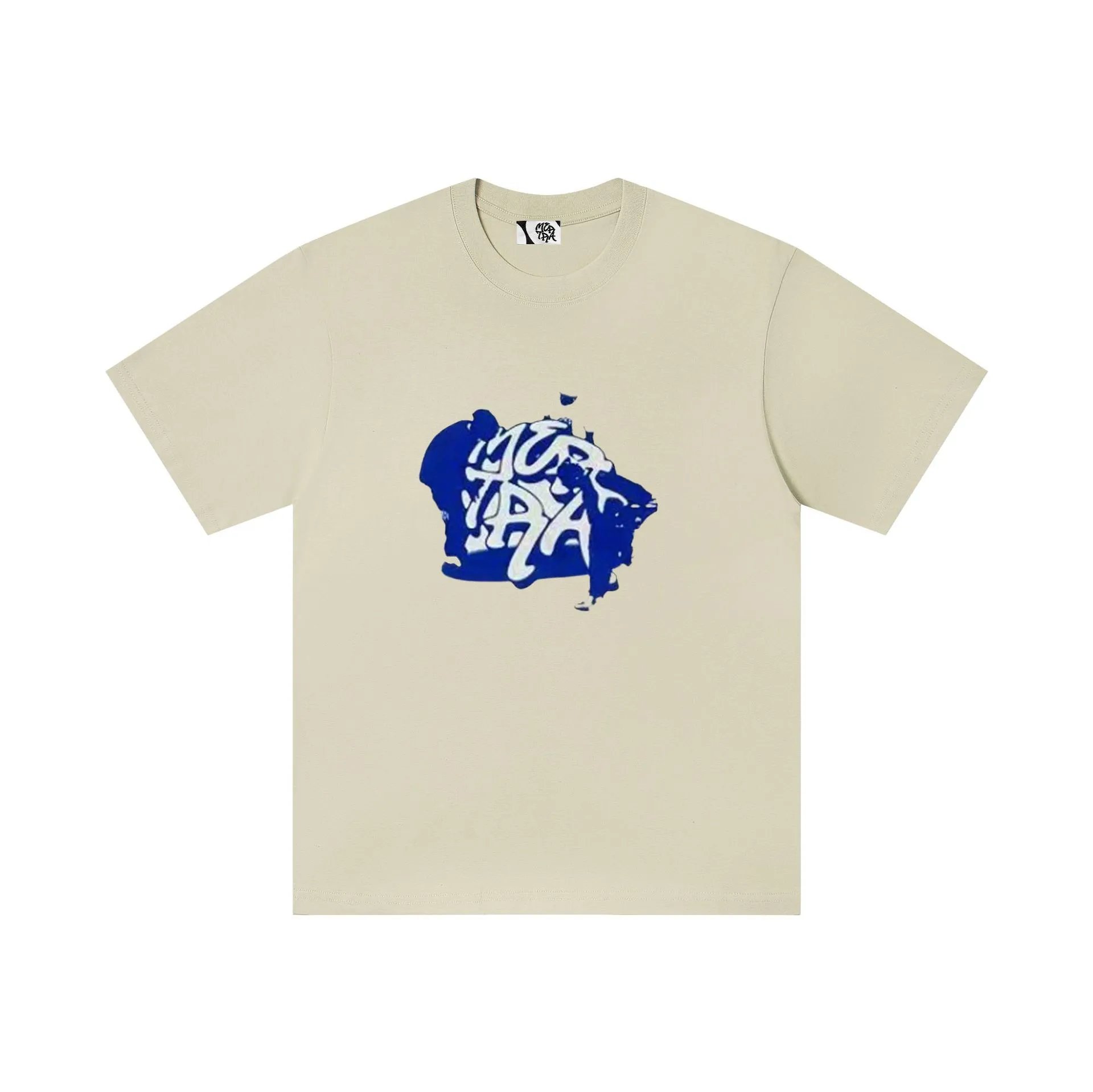 Design Two Characters Graphic Print Black T-Shirt - 5