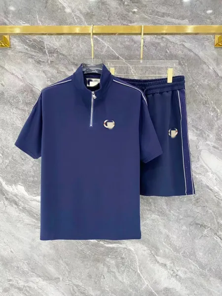 Gucci Half-Zip Track Set Navy Blue - 1