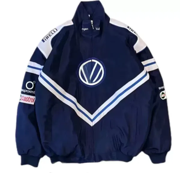 Design Red Bull Racing x Infiniti x Pepe Jeans Team Jacket Blue Outerwear - 40