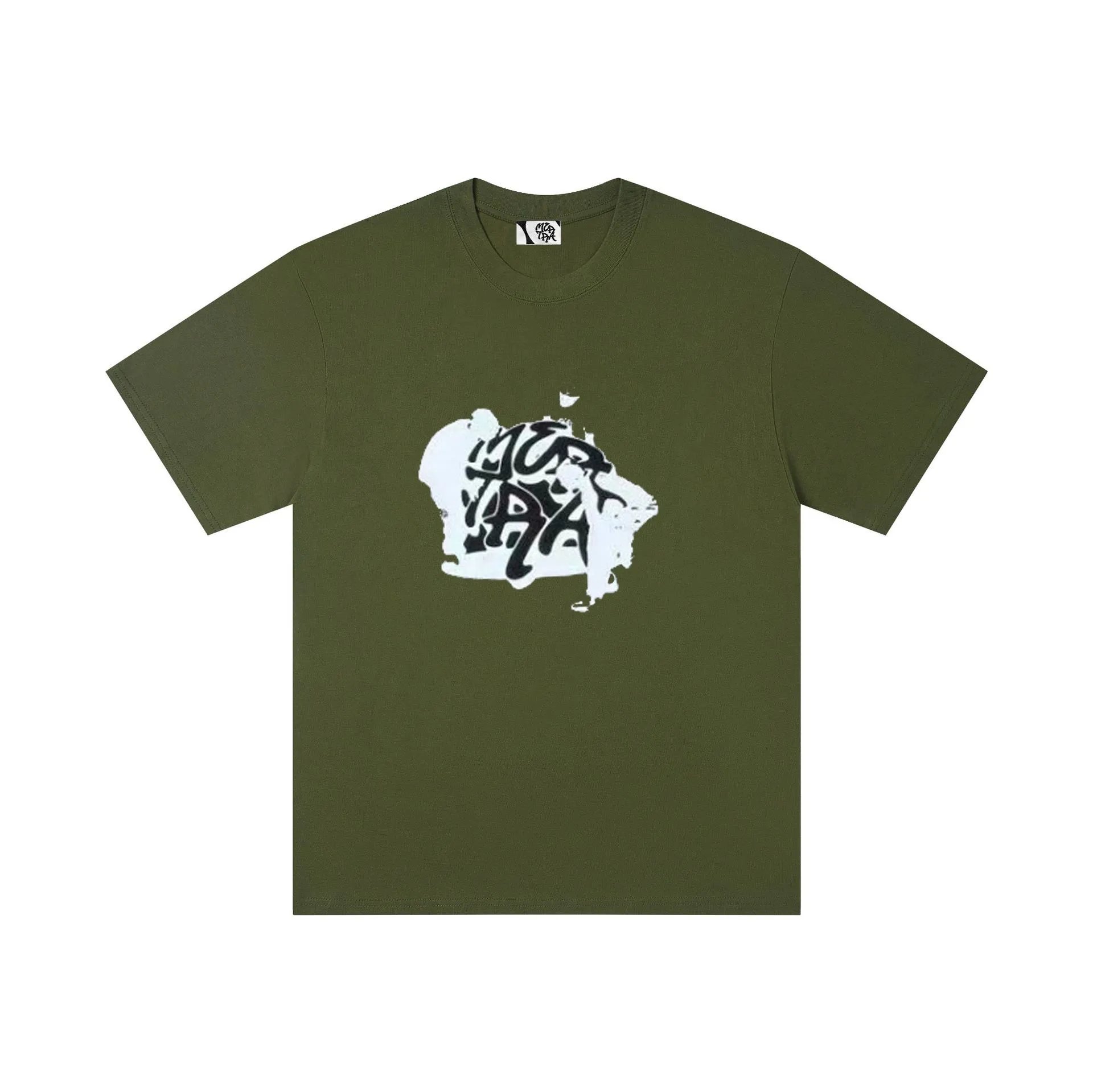 Design Two Characters Graphic Print Black T-Shirt - 15