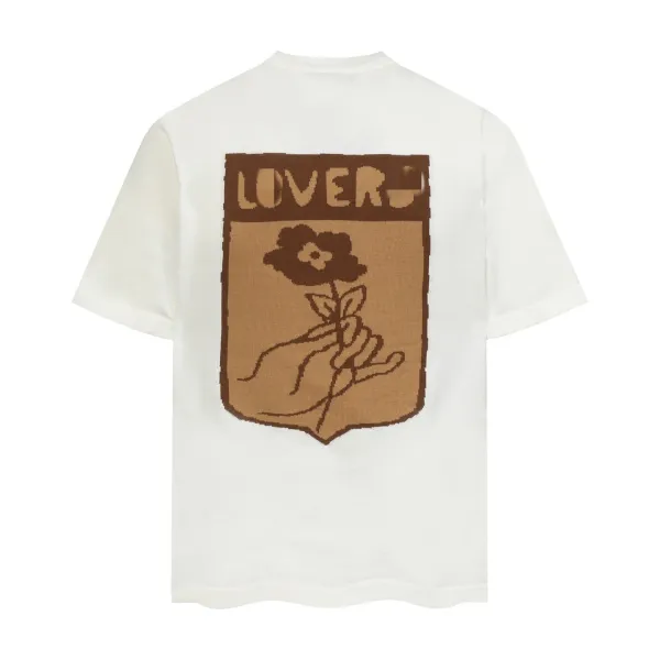 Louis Vuitton Checkerboard Knit T-Shirt White - 26