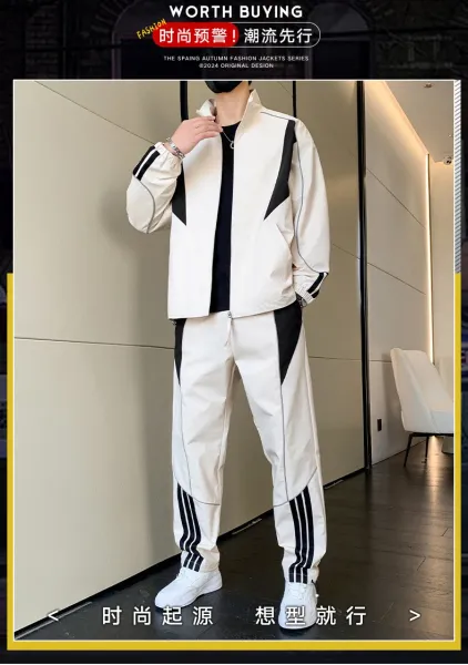 Nike Tracksuit Burgundy Black White - 3