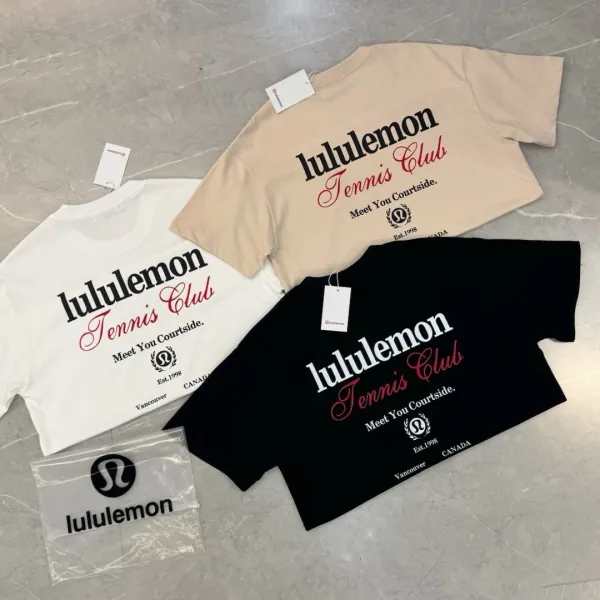 Lululemon Logo Tee White T-Shirt - 31