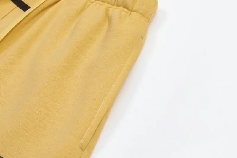 Fear of God Essentials Jogger Pants Mustard Yellow Sweatpants - 19