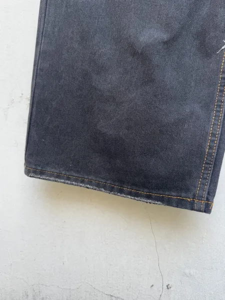 Acne Studios Distressed Black Denim Jeans - 6