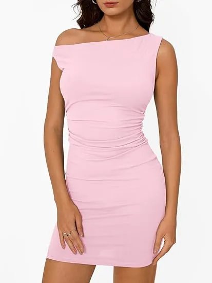 Design Off-Shoulder Ruched Mini Dress Navy - 15