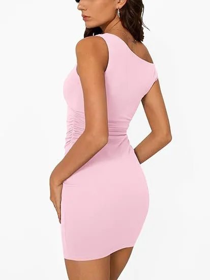 Design Off-Shoulder Ruched Mini Dress Navy - 16