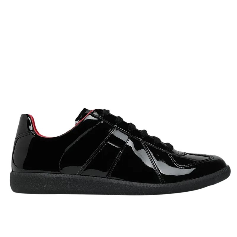Maison Margiela Tabi Sneaker Black Patent Leather Sneakers