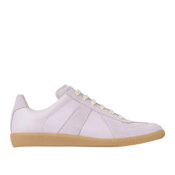 Maison Margiela Replica Sneakers Navy Blue Suede and Leather Sneakers - 13