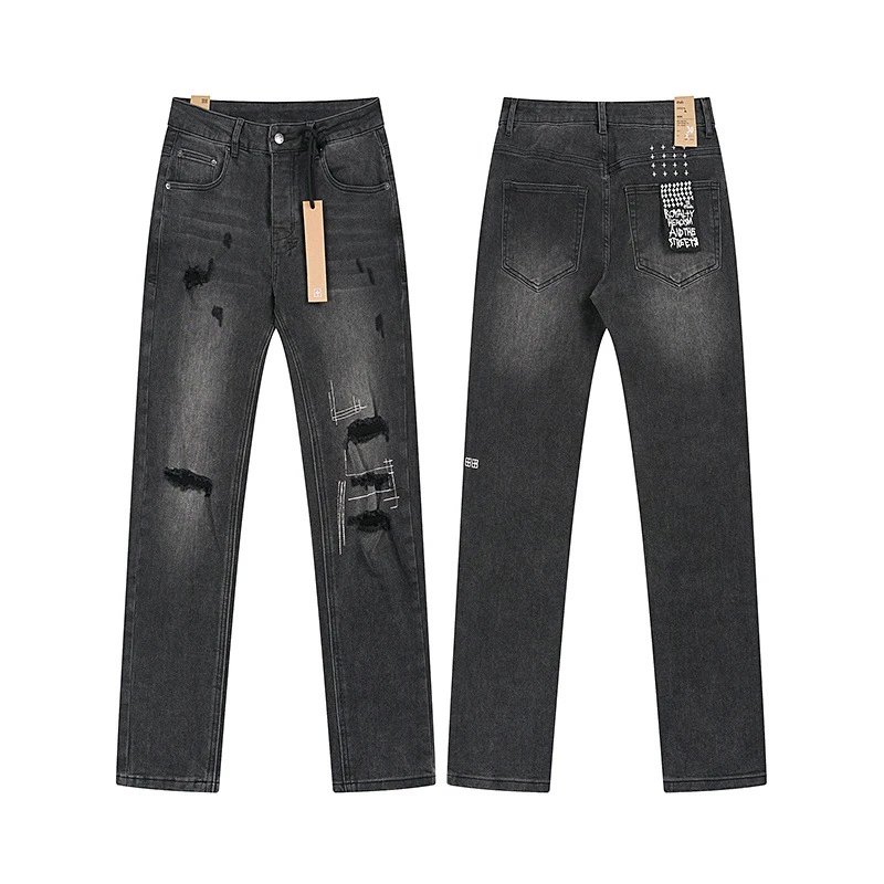 Denim Tears x Ksubi All Over Print Denim Jeans Blue - 6