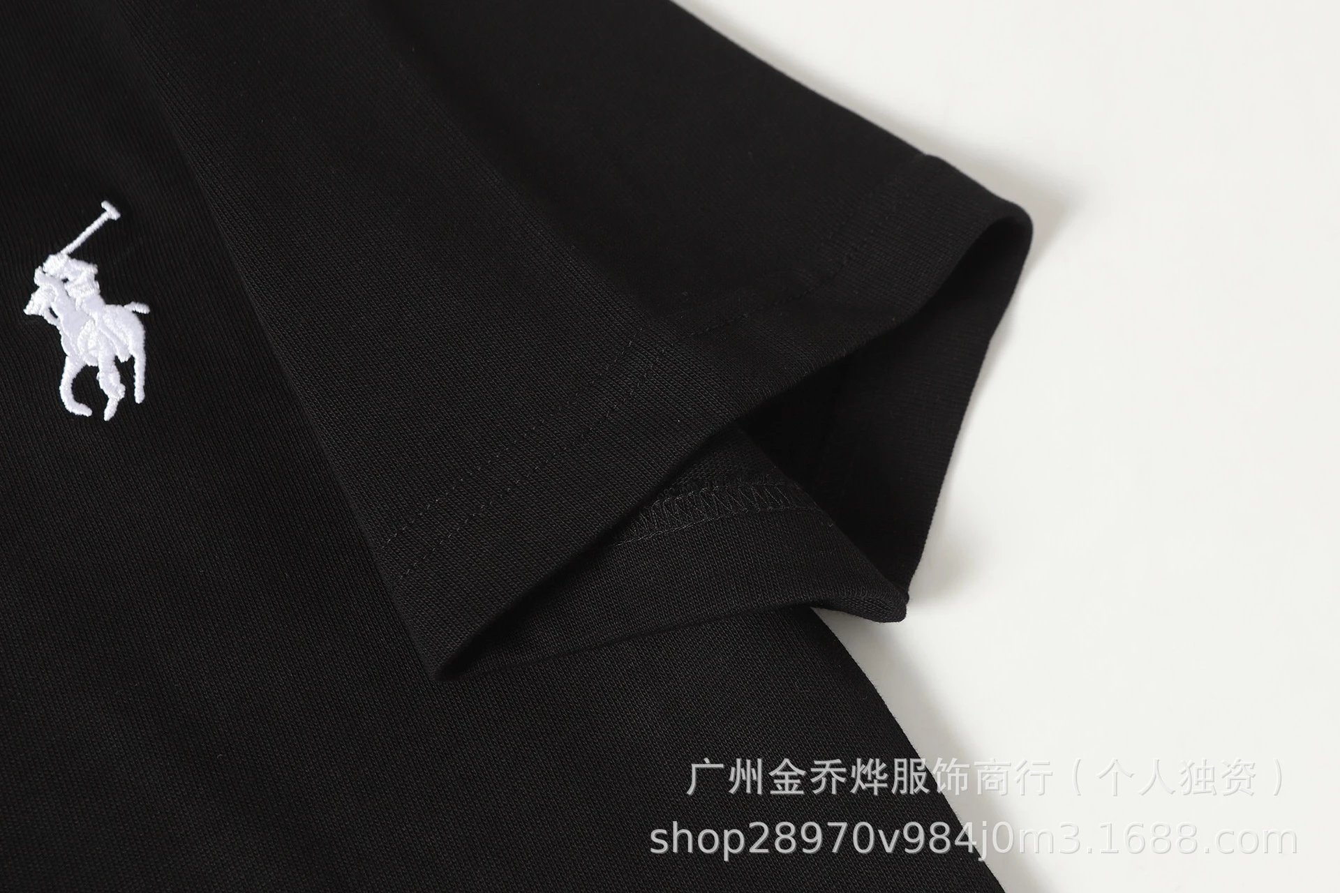 Polo Ralph Lauren Script Logo Black T-Shirt - 26