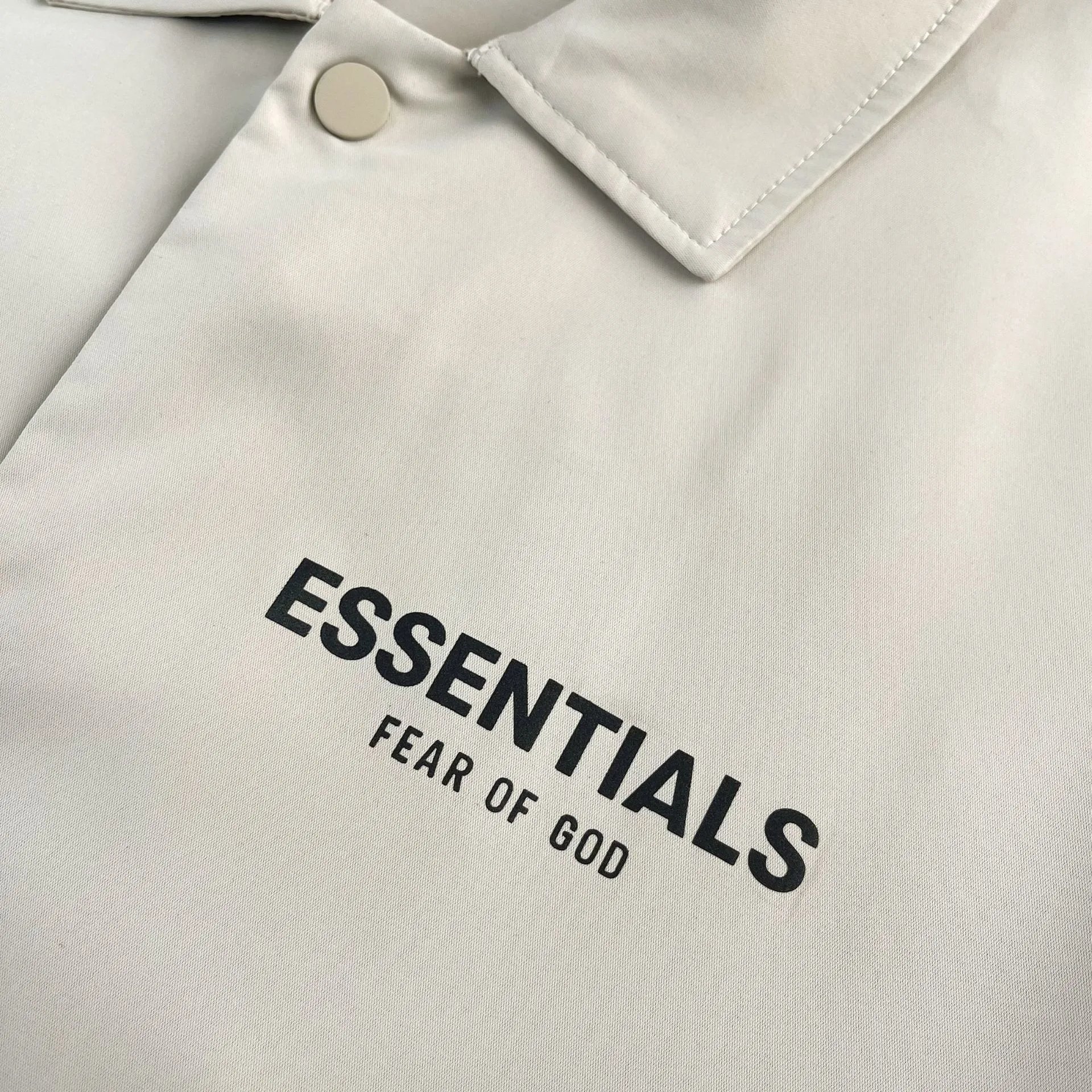 Fear of God Essentials 1977 Coach Jacket Navy Outerwear - 24