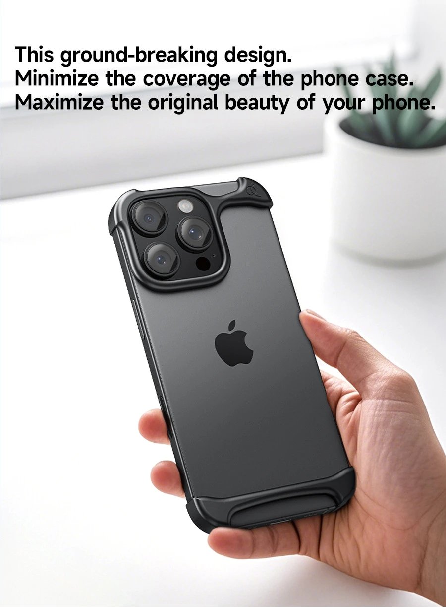 Apple iPhone Pro Max Black Phone Case - 5