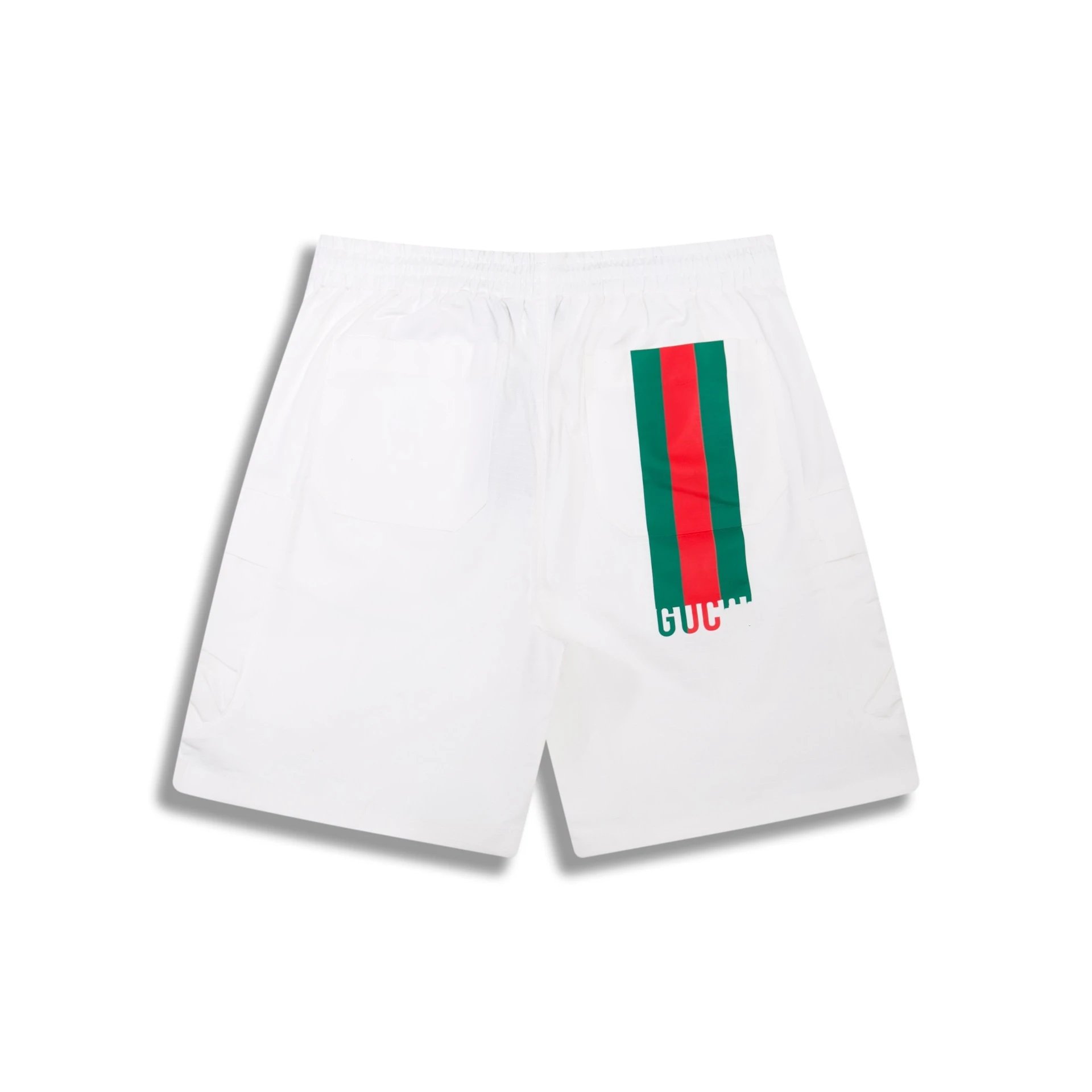 Gucci GUC Striped Knit Polo Navy and White Polo Shirt - 6