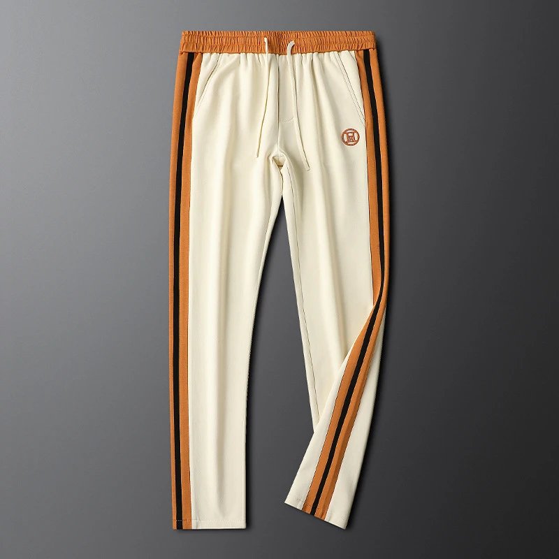 Design Sporty Stripe Set Orange Casual-Set - 10