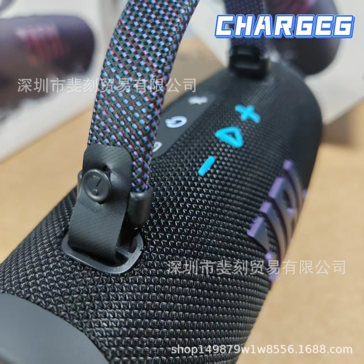 JBL Charge 6 Pink Portable Speaker - 5