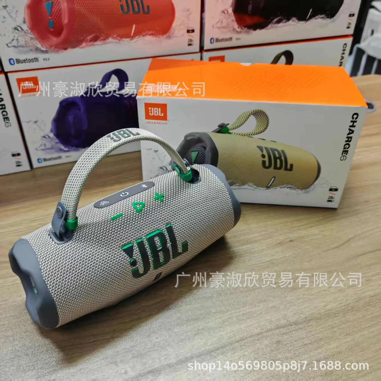 JBL Charge 6 Pink Portable Speaker - 13