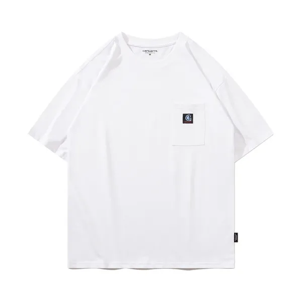 Carhartt Work In Progress Carhartt WIP Arch Logo Navy T-Shirt T-Shirts - 36