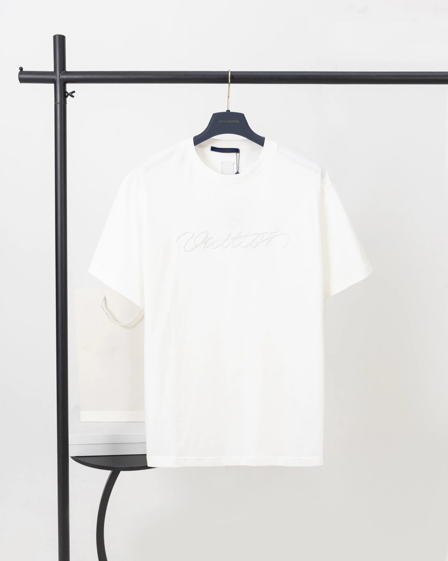 Louis Vuitton x Marcelo Burlon County of Milan Monogram Knit Polo Black / Gray Polo Shirt - 21