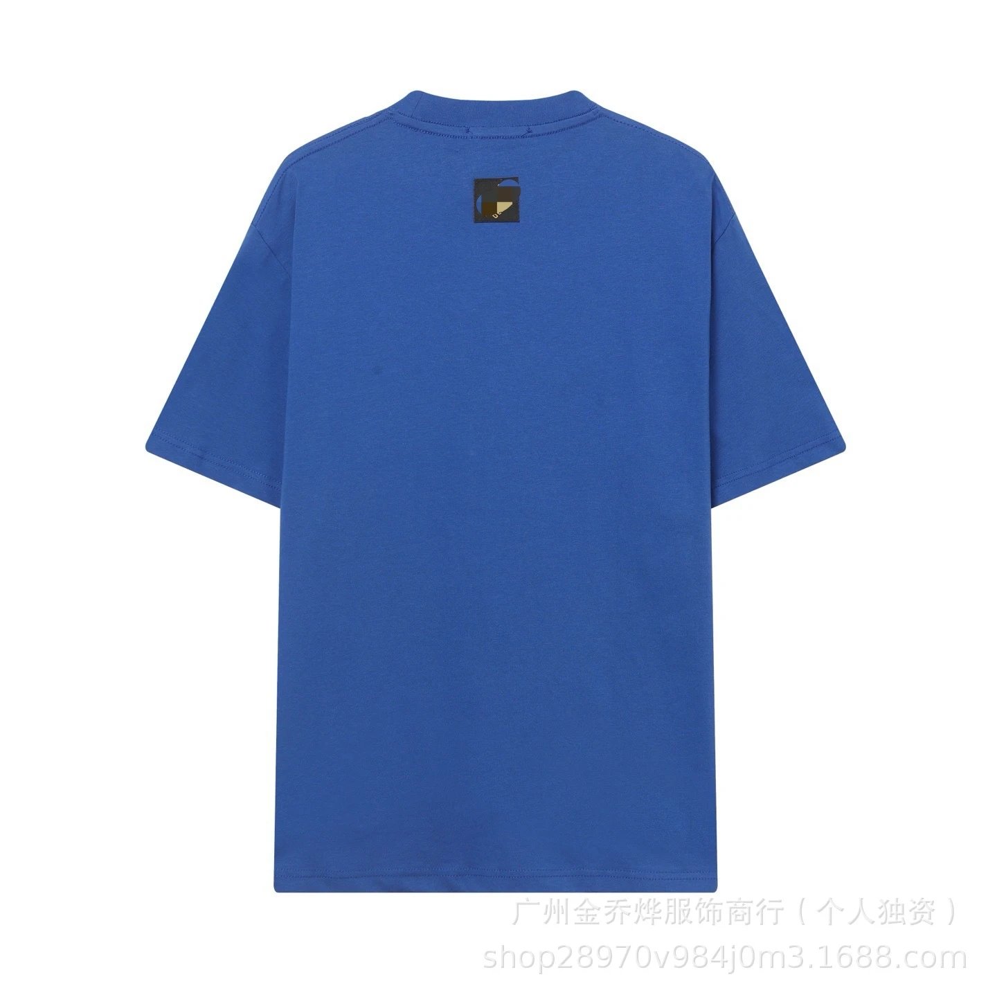 Design Crown Graphic T-Shirt Royal Blue T-Shirt - 8