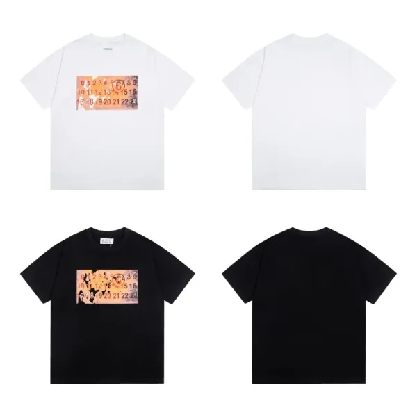 Maison Margiela Handprint Number 6 White T-Shirt - 20