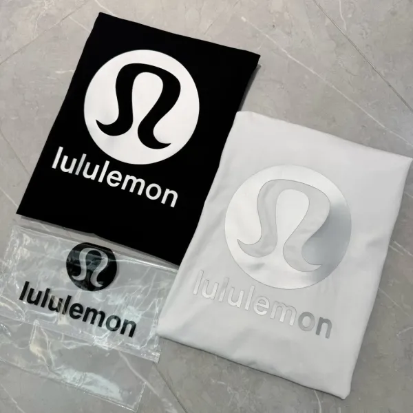 Lululemon Logo Tee White T-Shirt - 10
