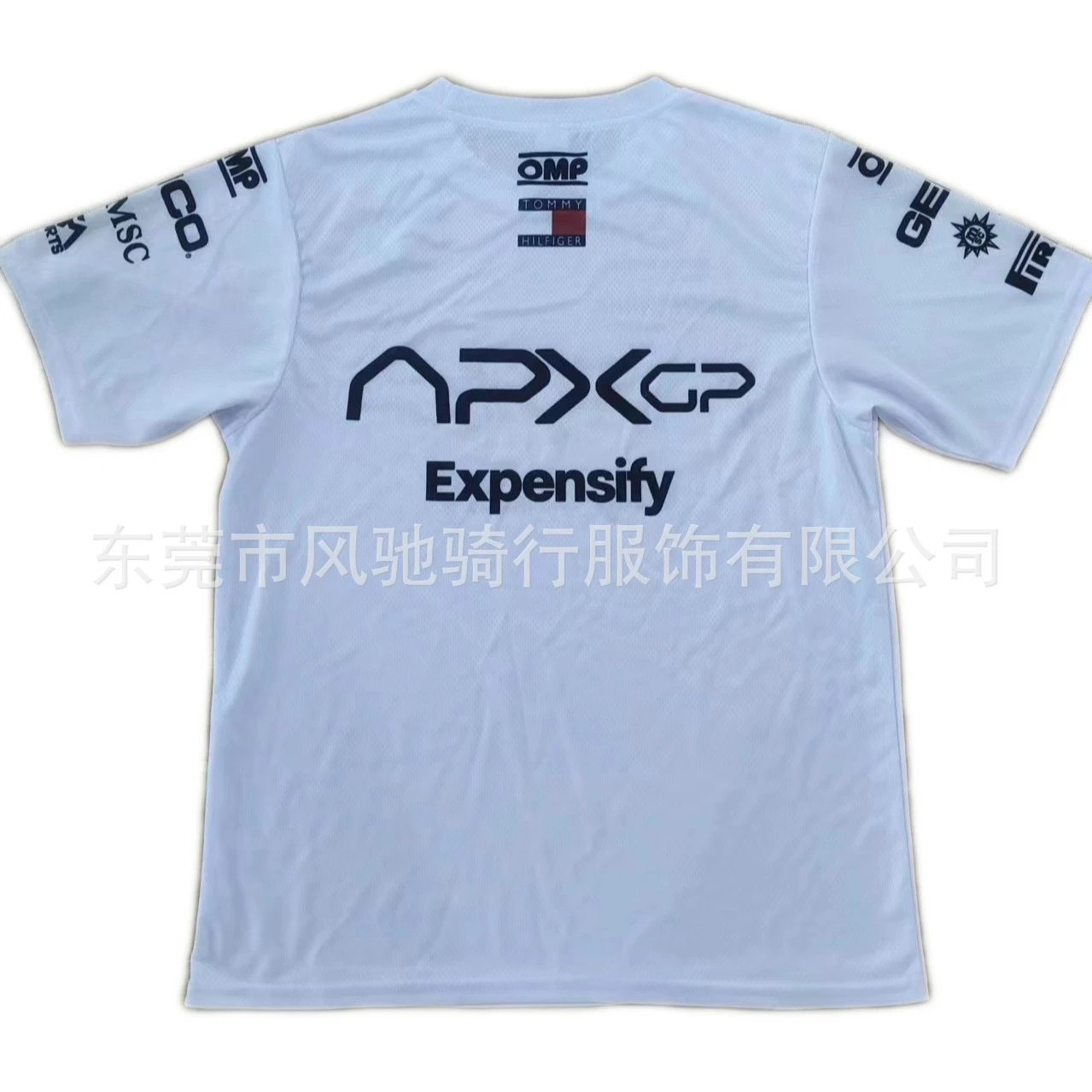 Design OMP Base Layer White Racing Compression Shirt Base Layer - 9