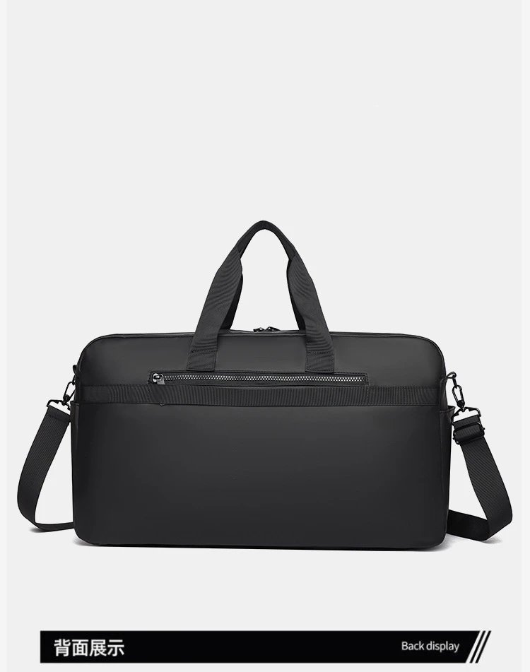 Design Duffle Bag Beige with Black Trim Travel Bag - 33