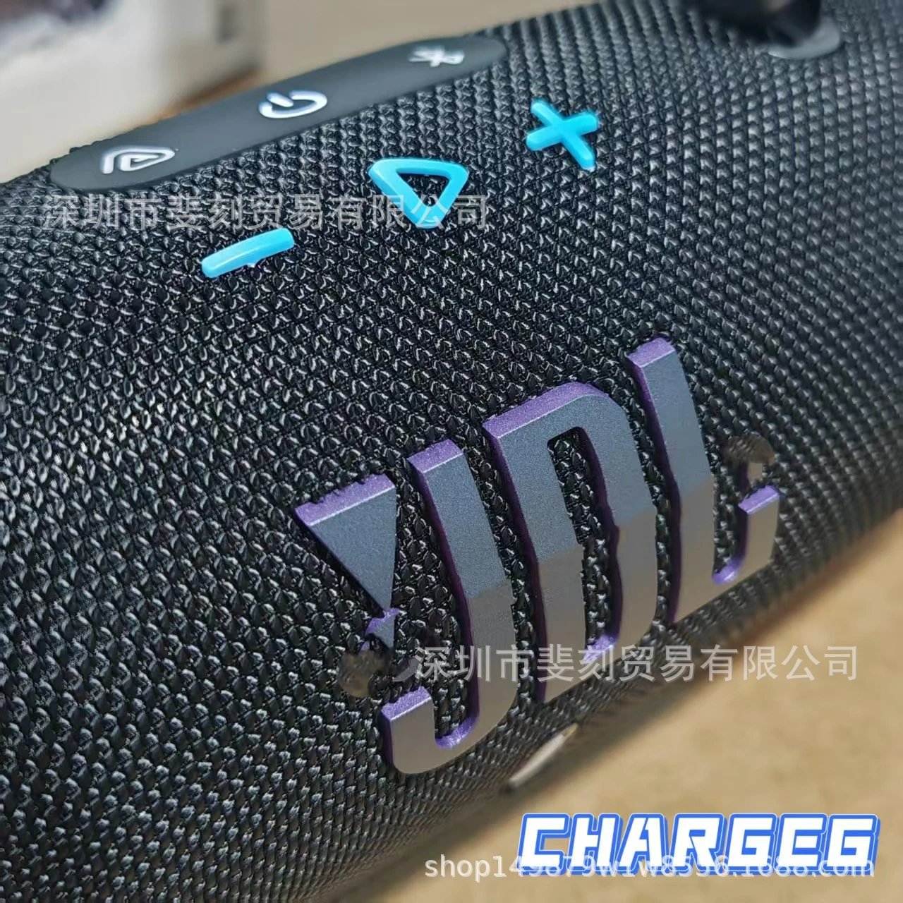JBL Charge 6 Pink Portable Speaker - 3