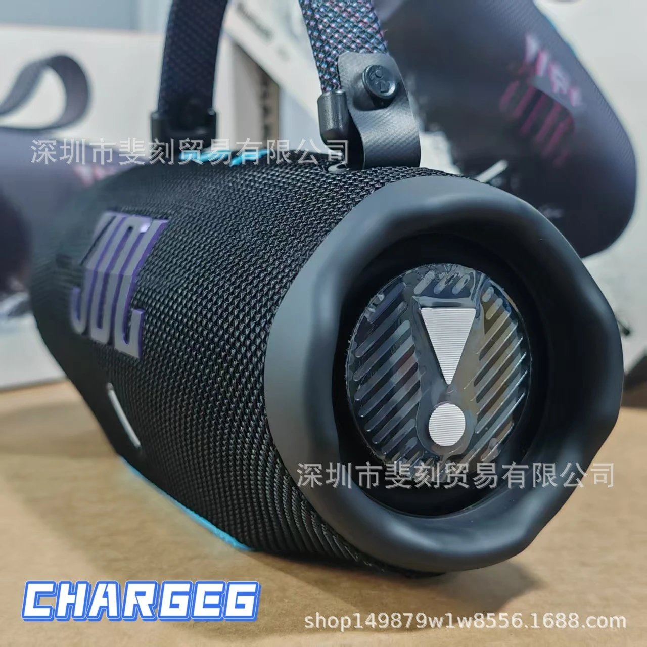 JBL Charge 6 Pink Portable Speaker - 6