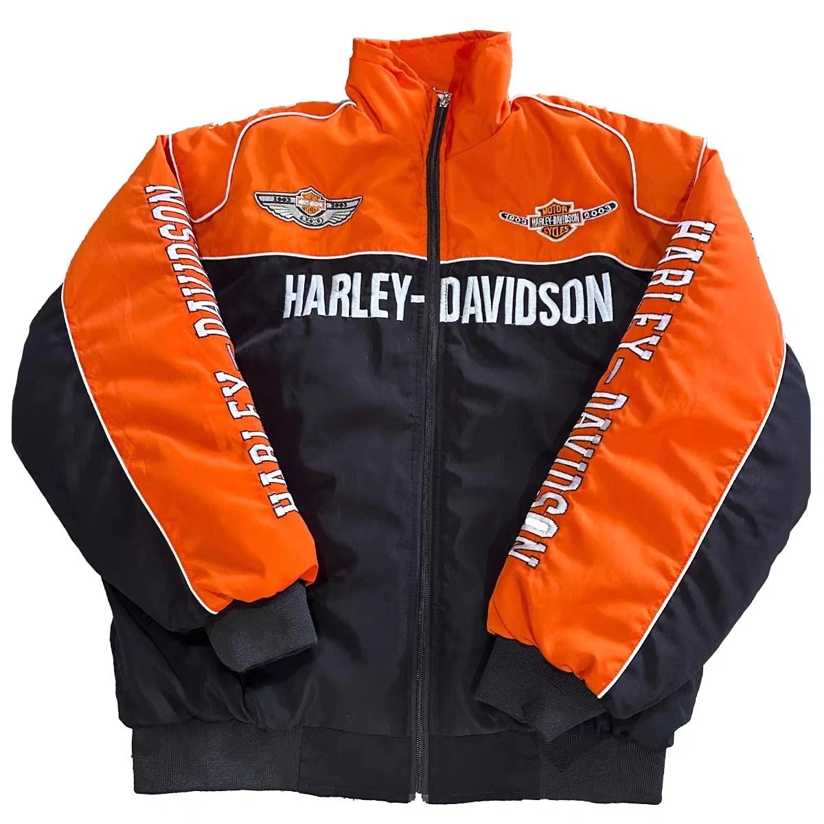 Orange Harley [Embroidered Padded Version]