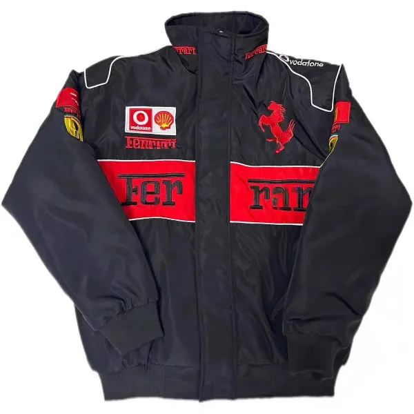 Design Red Bull Racing x Infiniti x Pepe Jeans Team Jacket Blue Outerwear - 15