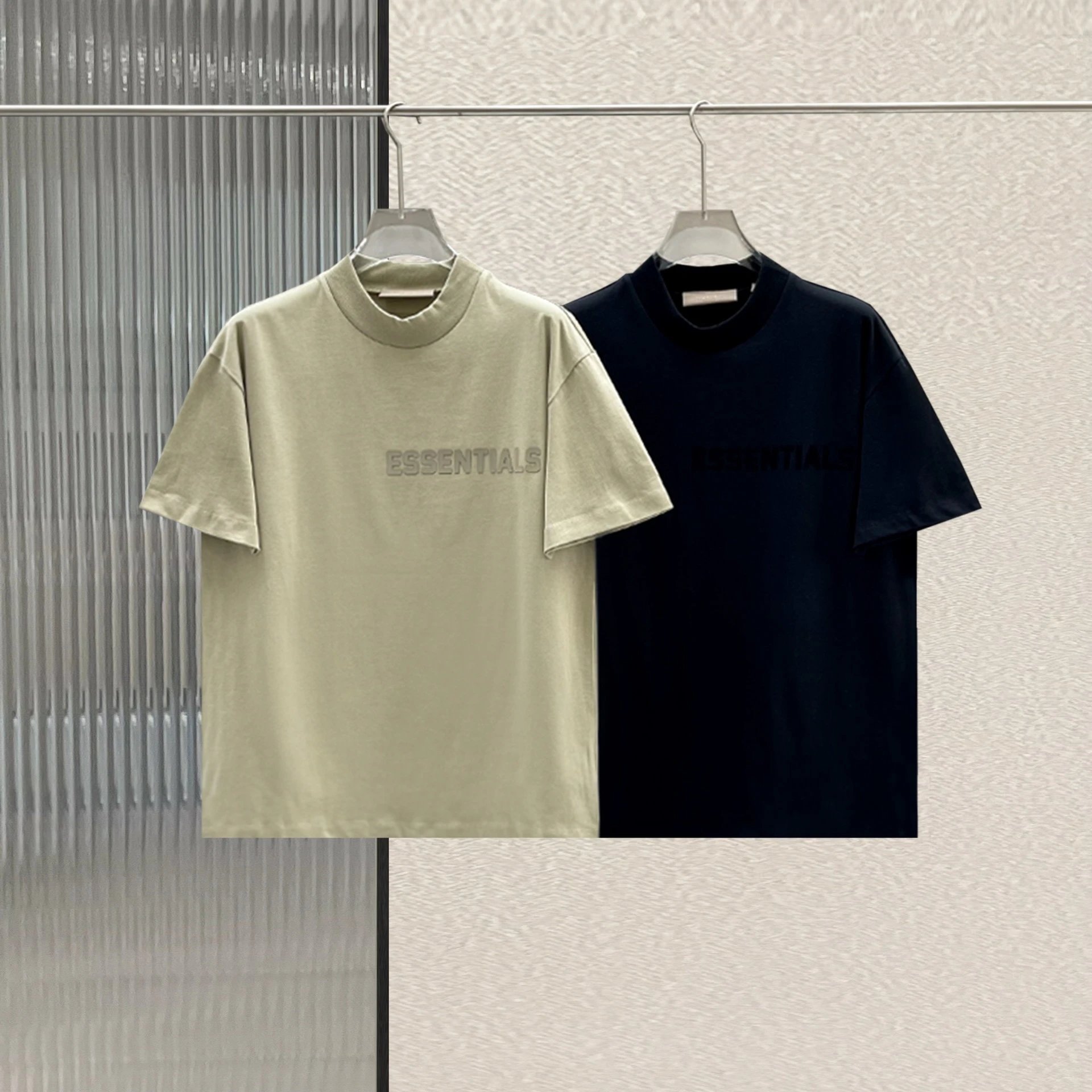 Fear of God Essentials Logo T-Shirt Black - 3