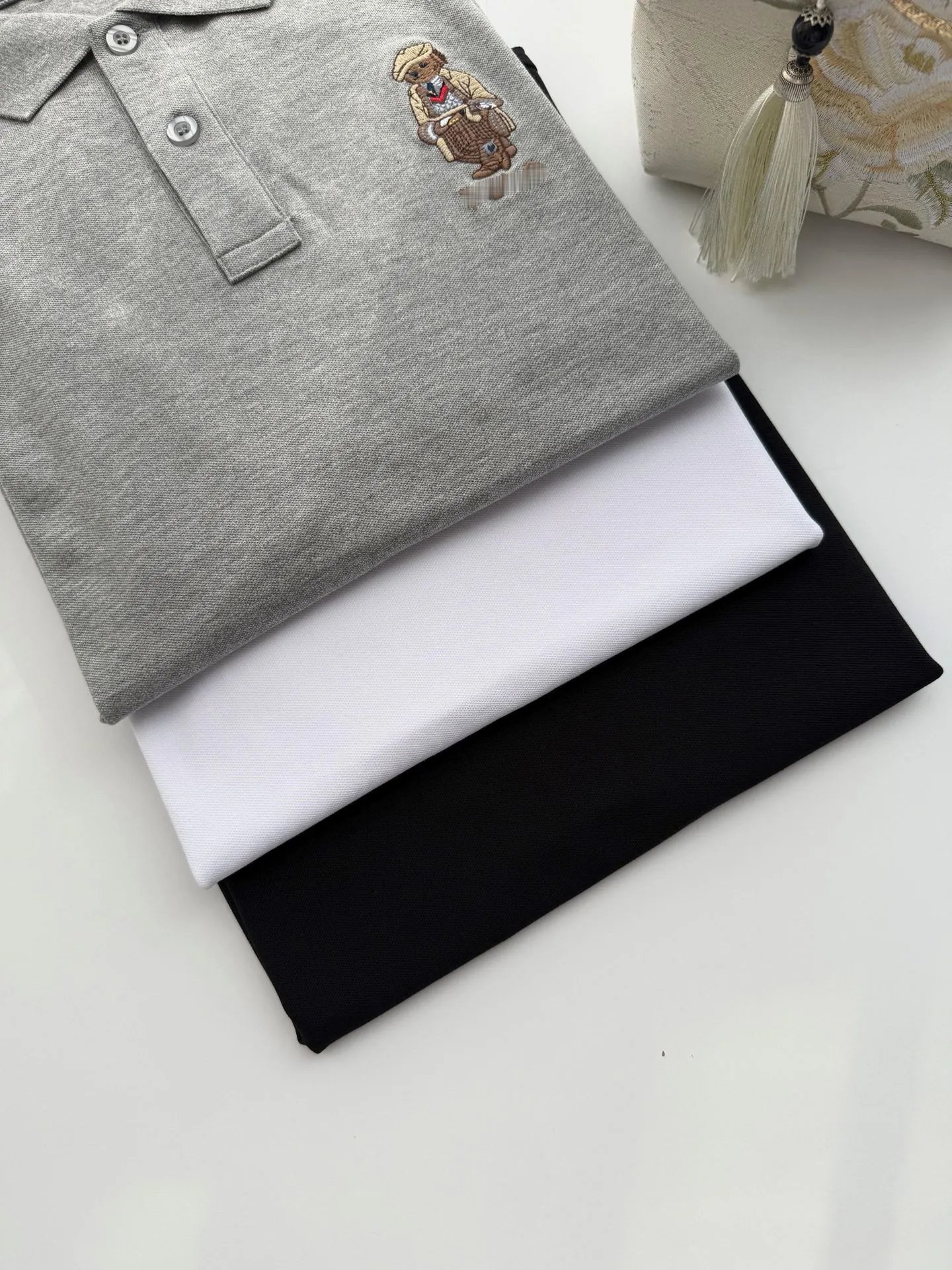 Polo Ralph Lauren Classic Fit Polo Shirt White - 8