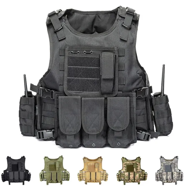 Design Tactical Molle Vest Army Green Vest - 3