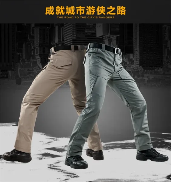 Design Tactical Cargo Pants Gray - 7