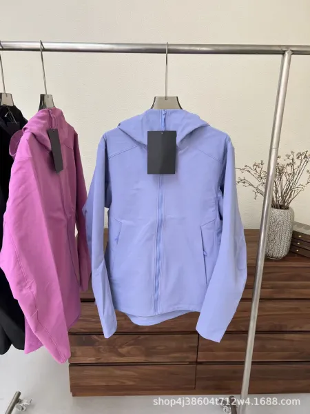Lululemon Define Hooded Jacket Light Purple Outerwear - 6