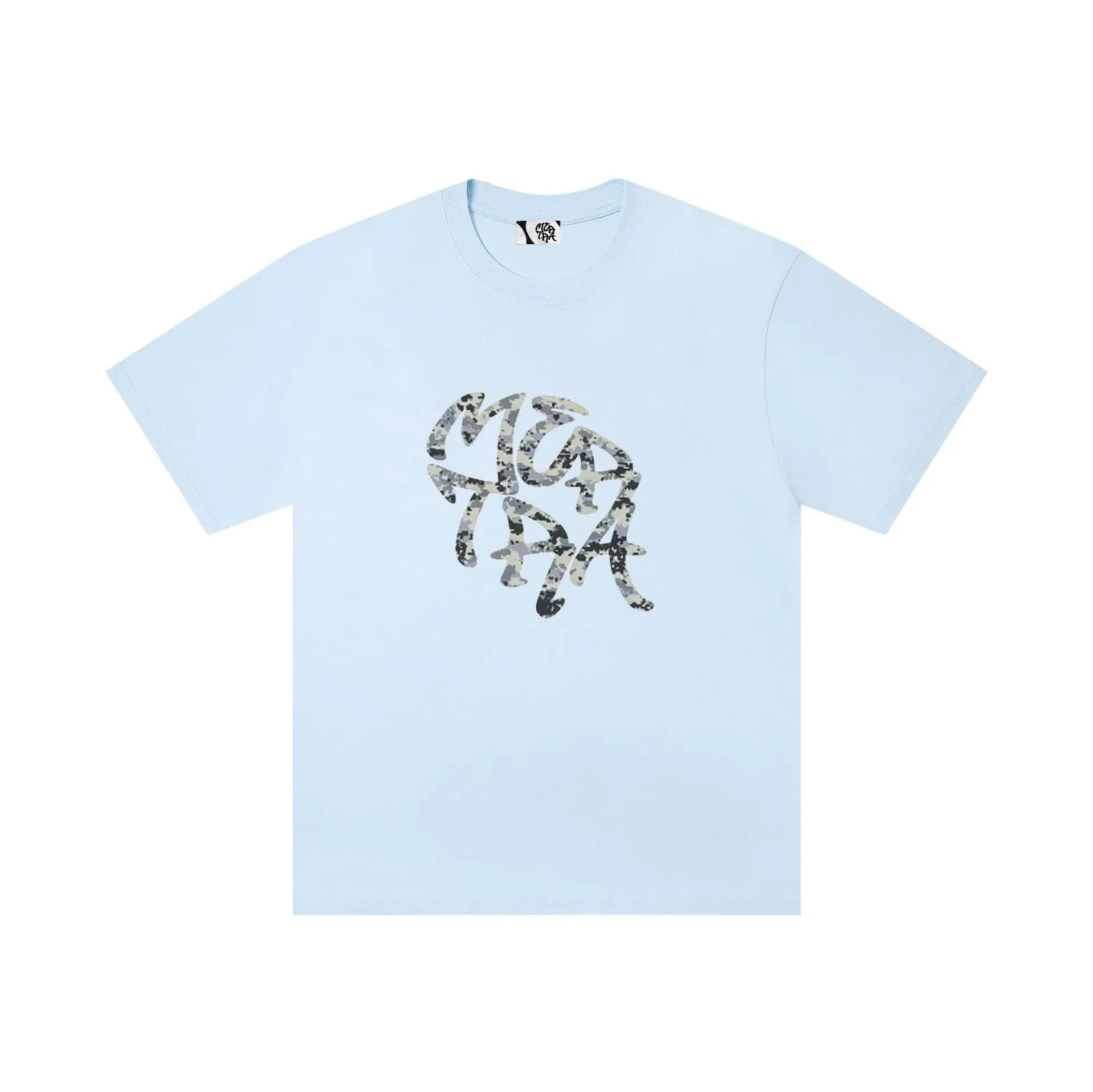 Design Two Characters Graphic Print Black T-Shirt - 29