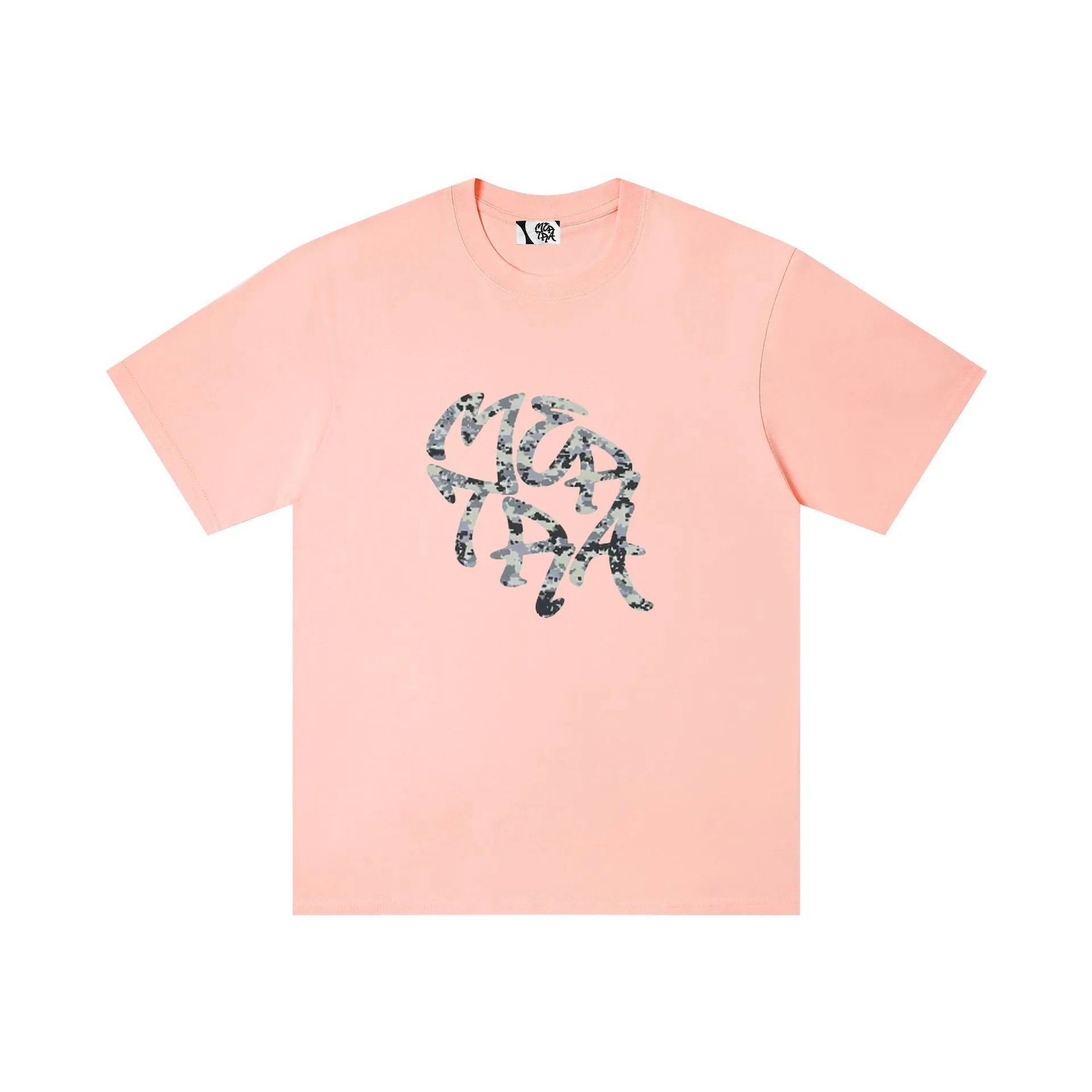 Design Two Characters Graphic Print Black T-Shirt - 31