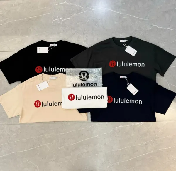 Lululemon Logo Tee White T-Shirt - 43