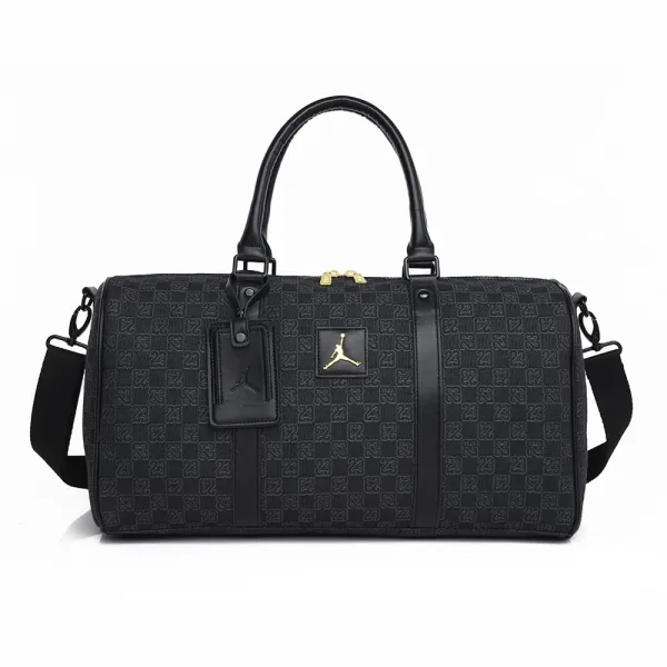 Air Jordan Monogram Duffle Bag Black - 1