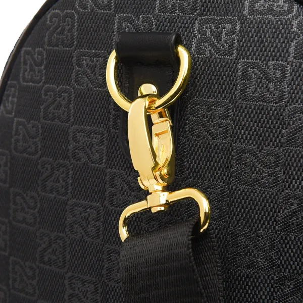 Design Duffle Bag Leopard Print Olive Brown Travel Bag - 21