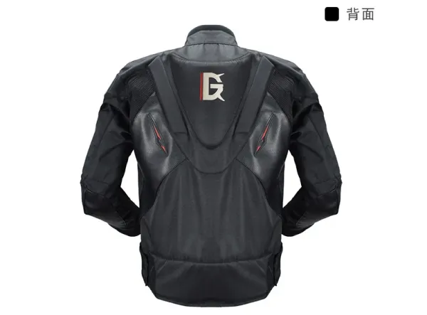 Design Ghost Racing Motorcycle Pants Black with Orange Accents Pants - 24